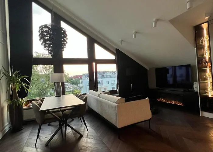 Apartament Galaktyczna - Prywatne Jacuzzi Na Tarasie Appartamento Danzica